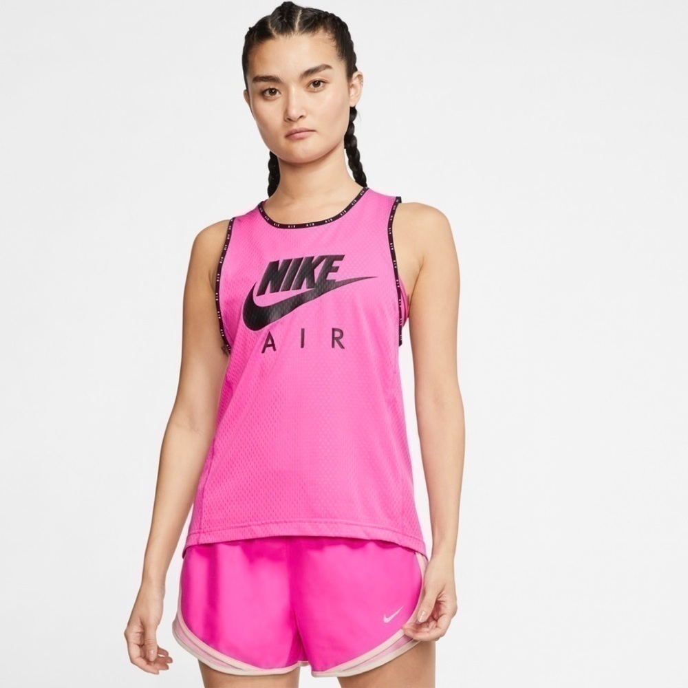 Nike air hot pink women’s jersey dri fit size small